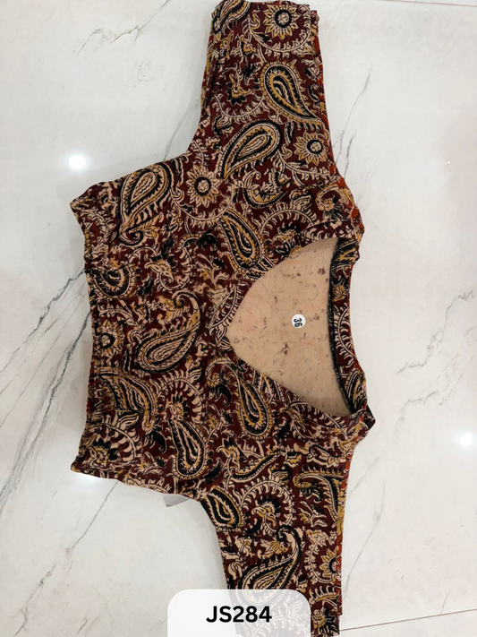 Kalamkari Stitched Blouse - 36 Size