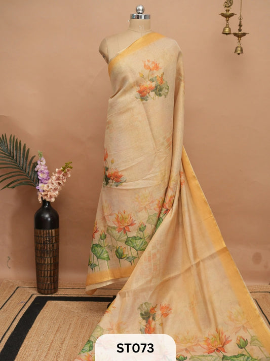 DUPION TUSSAR DIGITAL PRINTED