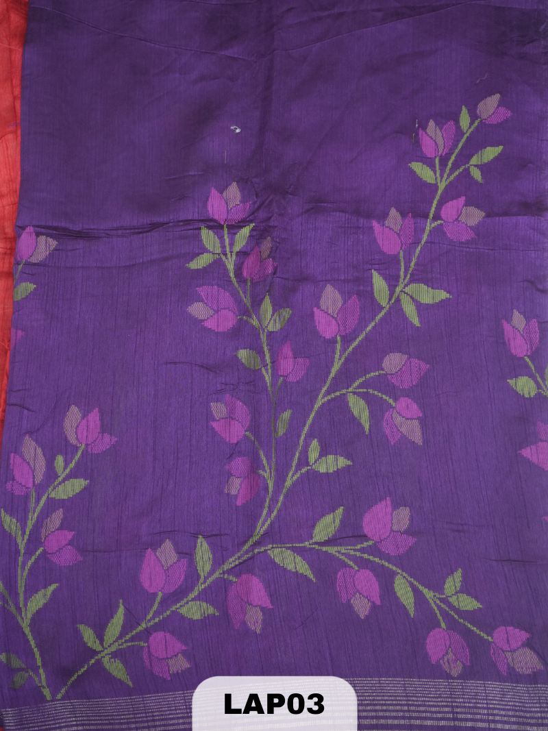 BANARAS PURE RAW SILK JAMDHANI WEAVING SAREE