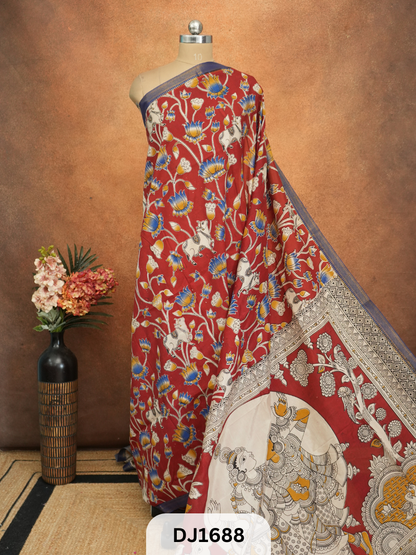 KALAMKARI CHENNURI SILK