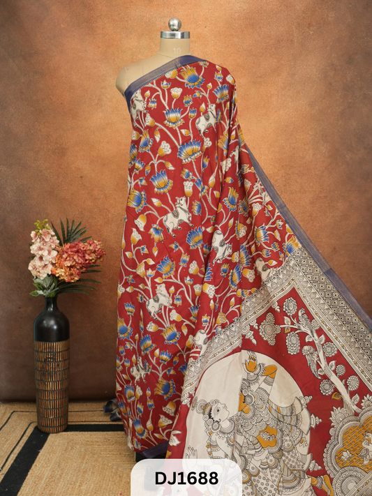 KALAMKARI CHENNURI SILK