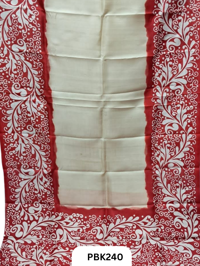 Pure Bishnupuri Silk Saree