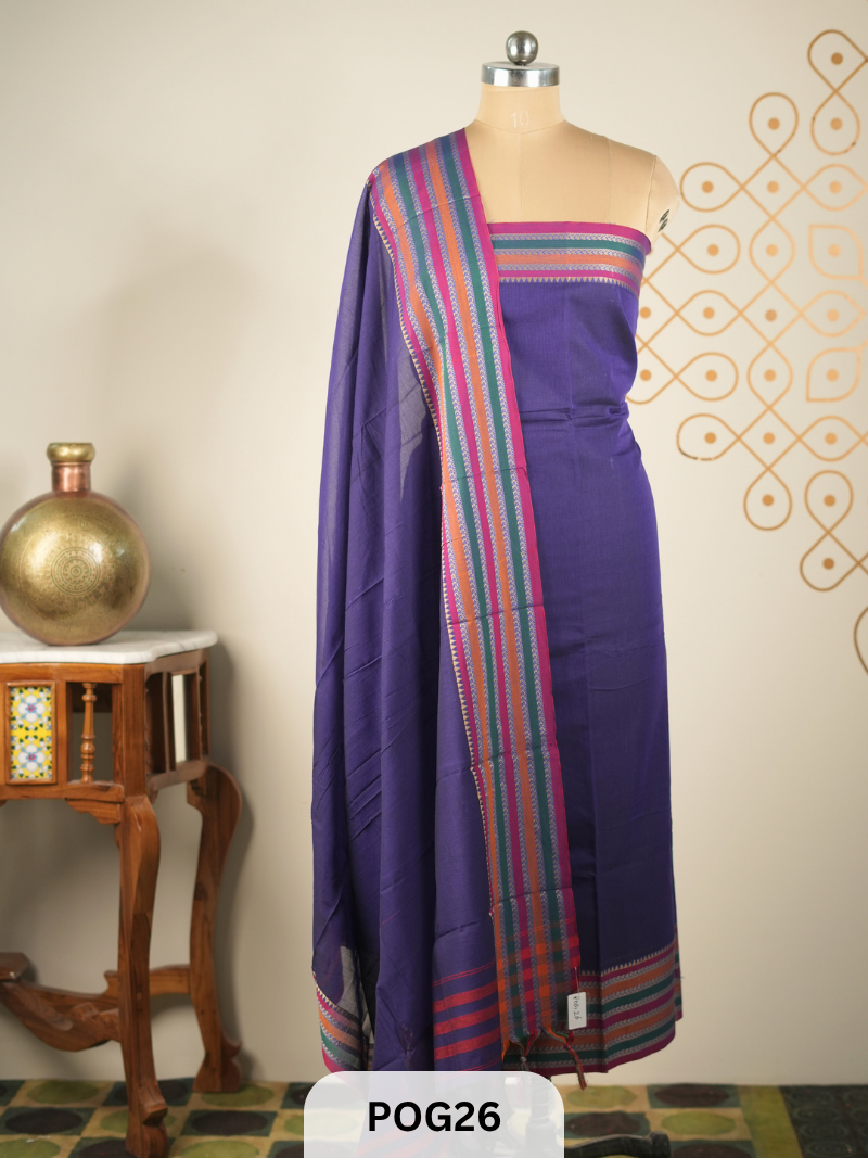 NARAYANPET PREMIUM SALWAR SUIT-4.5mtr TOP and 2.5 mtr DUPPATA
