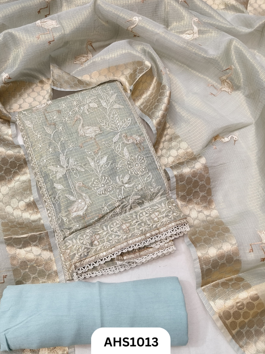 Soft Silk Tissue Kota & Dupatta  - Top and Duptta 2.5mtr