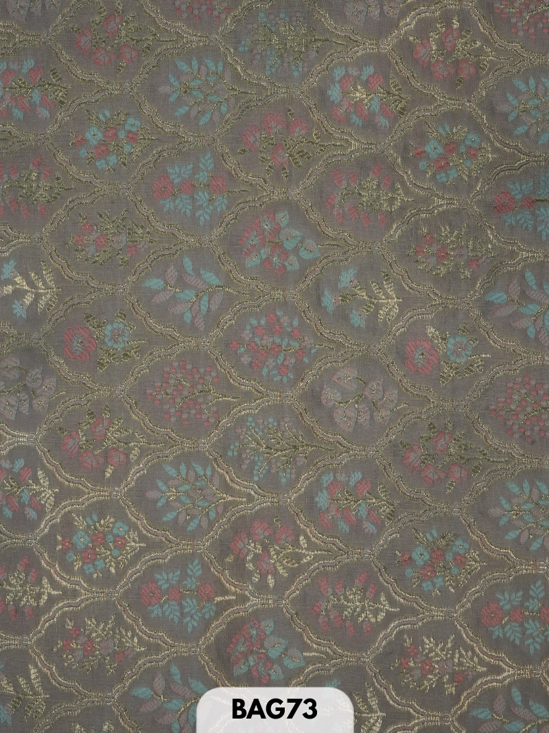 banaras alfi zari fabric -1 mtr