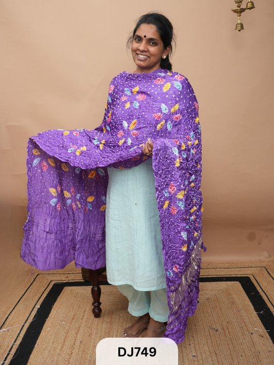 BANDHANI MULTI COLOUR DUPATTA