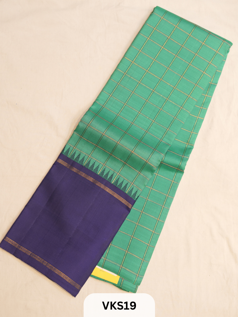 KANCHIPURAM KATTAM SAREE
