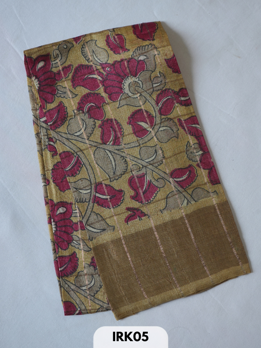 Tussar hand painted blouse -1 mtr