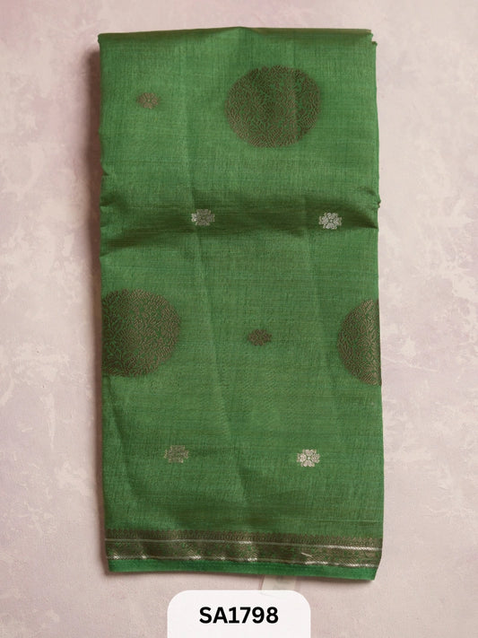 DUPION TUSSAR SAREE
