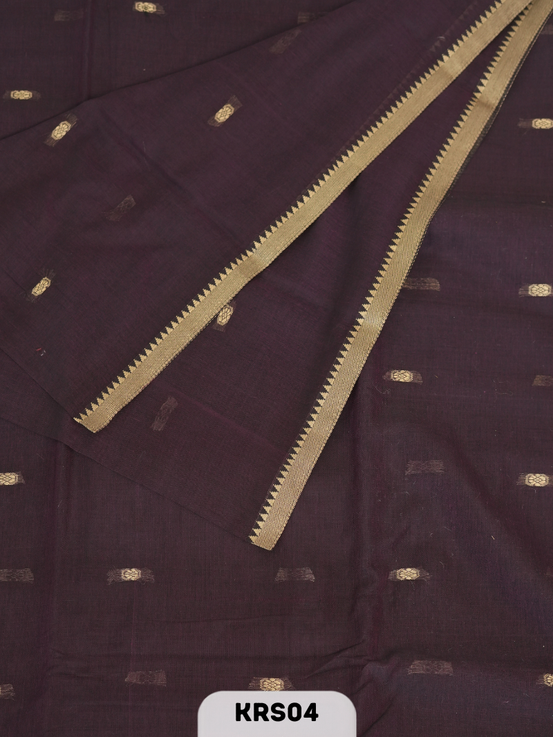 NARAYANPET TEMPLE BORDER-FABRIC 1 MTR