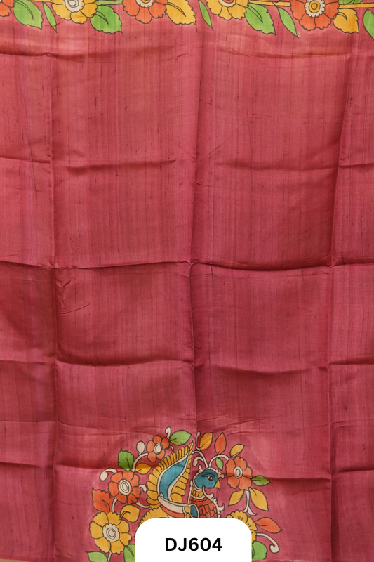 Tussar Hand Paint  Blouse