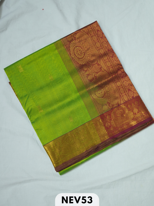 RICH PALLU WITH BUTTA SILK COTTON SAREE