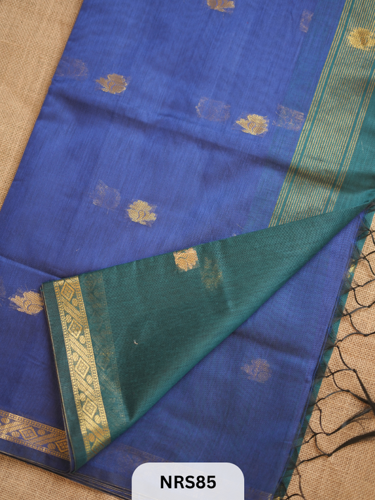 CHANDERI INSPIRED MAHESWARI SAREE