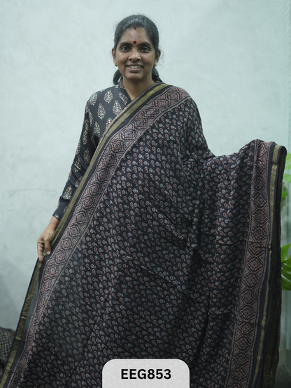KOTA DORIA AJRAKH SAREE