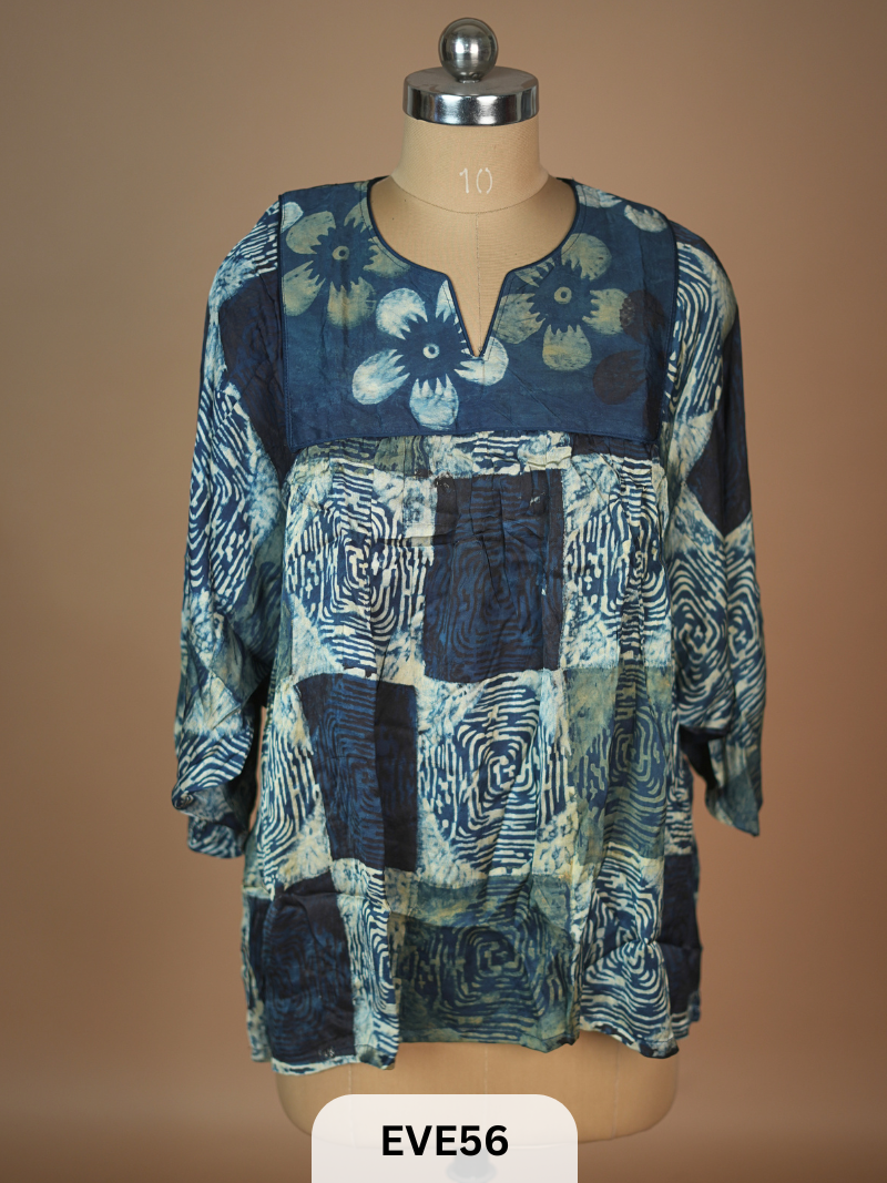 SHORT TOP KURTI - FREE SIZE