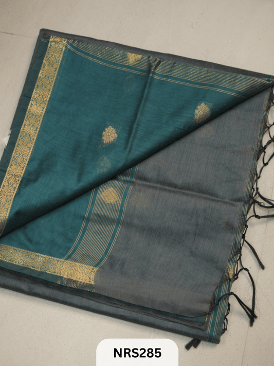 CHANDERI INSPIRED MAHESWARI SAREE