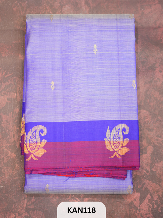 KANCHIPURAM BUTTA BORDER SAREE