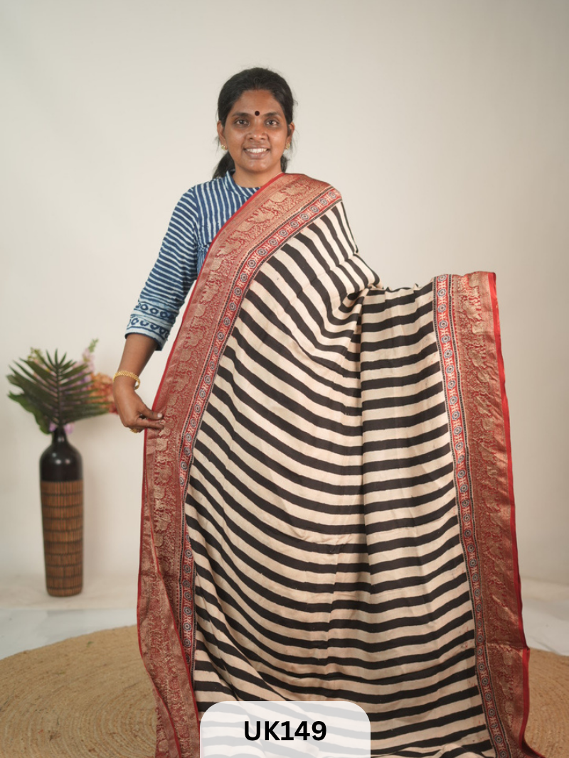 DOLA AJRAKH SAREE