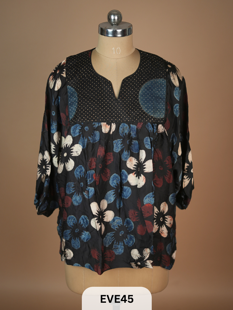 SHORT TOP KURTI - FREE SIZE