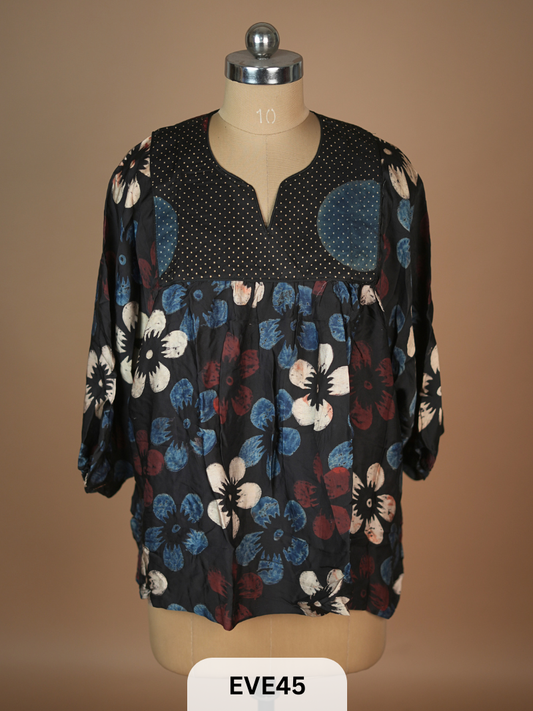 SHORT TOP KURTI - FREE SIZE