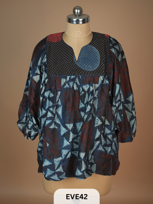 SHORT TOP KURTI - FREE SIZE