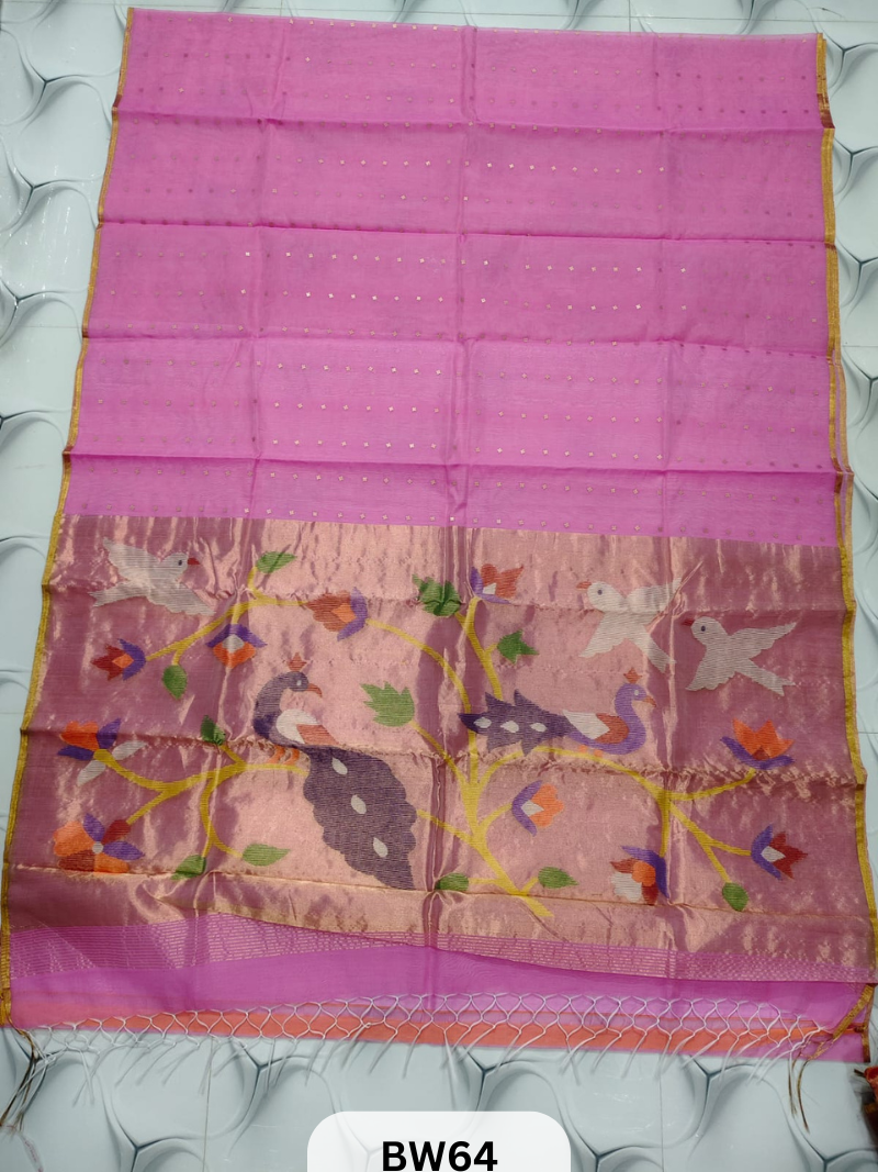 MUSLIN JAMDHANI PAITHANI 🍁💐