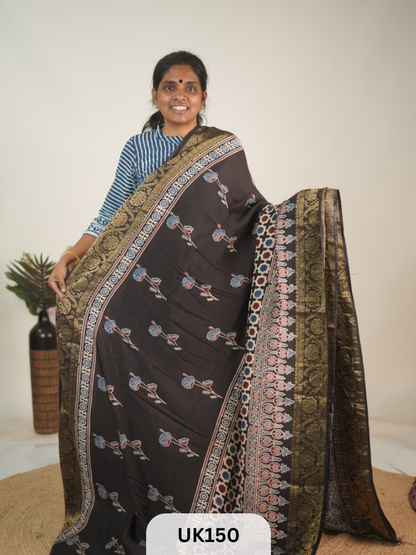 DOLA AJRAKH SAREE