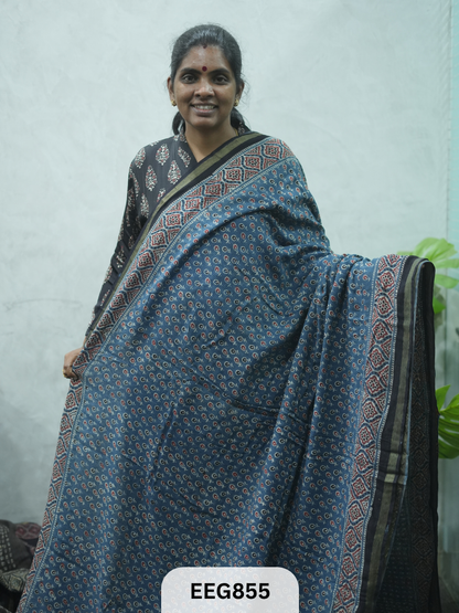 KOTA DORIA AJRAKH SAREE