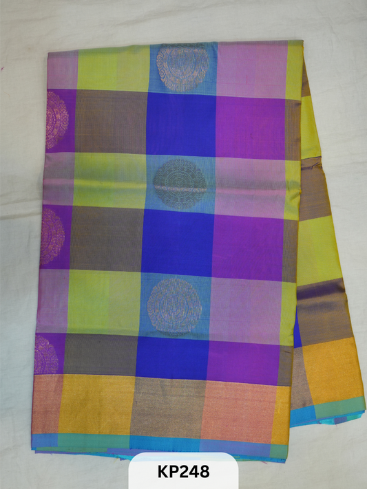 Pure Kancheepuram Silk Saree - Weaving mistake