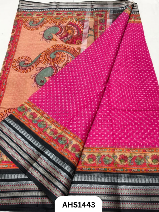 Pure Kota Cotton Digital Print Saree