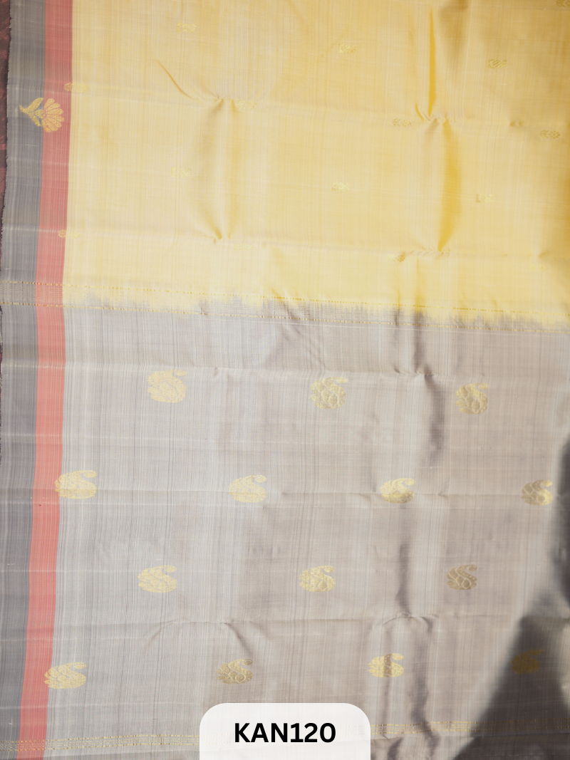KANCHIPURAM BUTTA BORDER SAREE