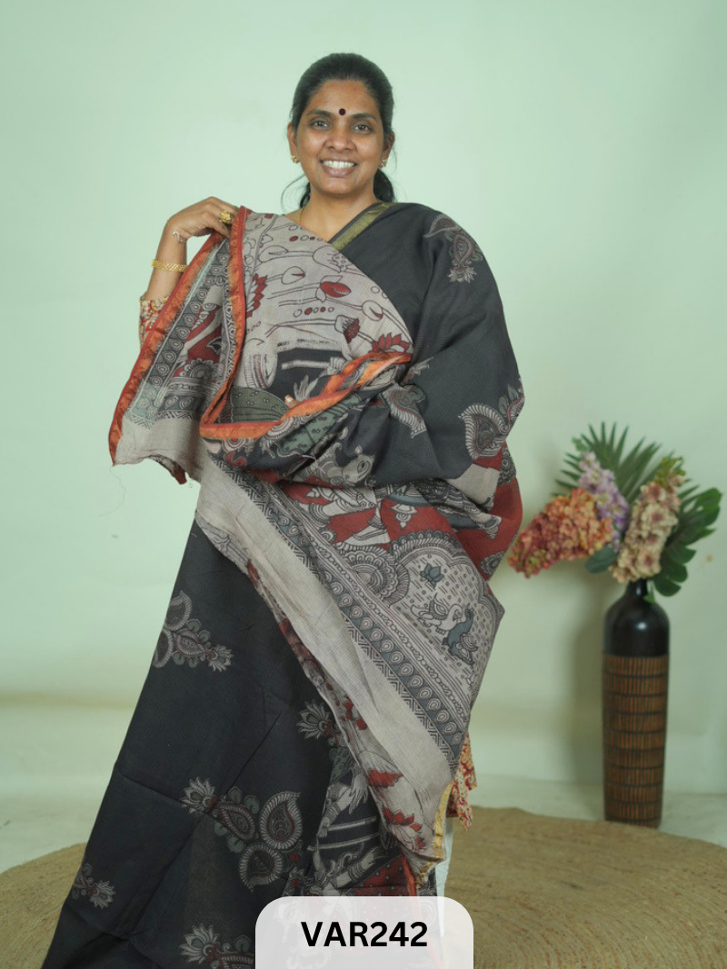 KALAMKARI KOTA SAREE