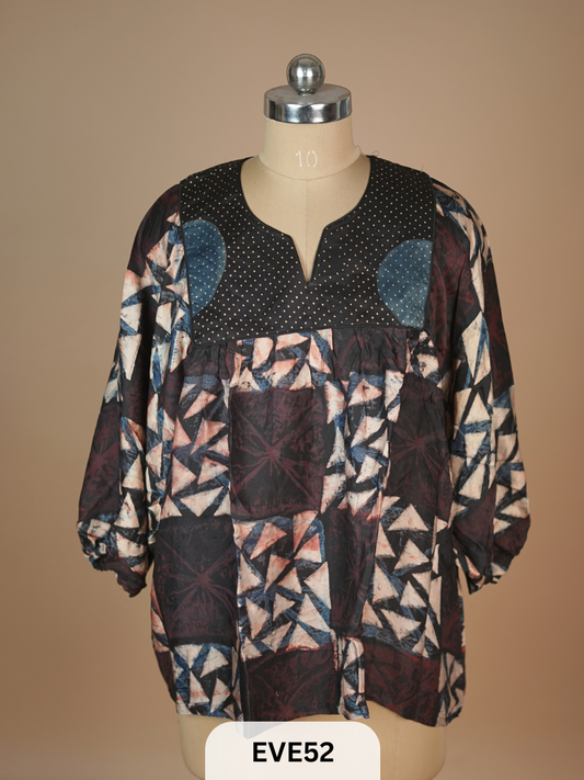 SHORT TOP KURTI - FREE SIZE