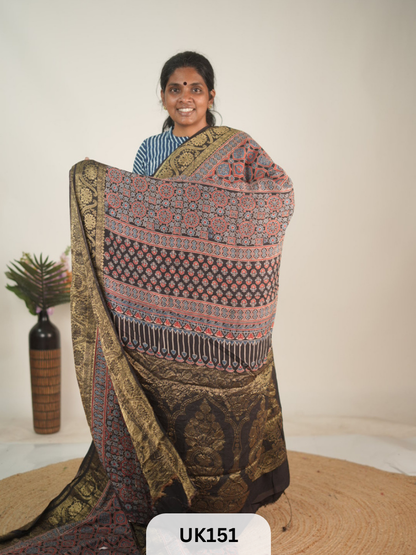 DOLA AJRAKH SAREE