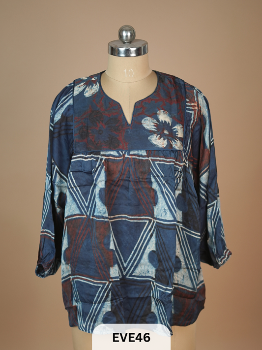 SHORT TOP KURTI - FREE SIZE