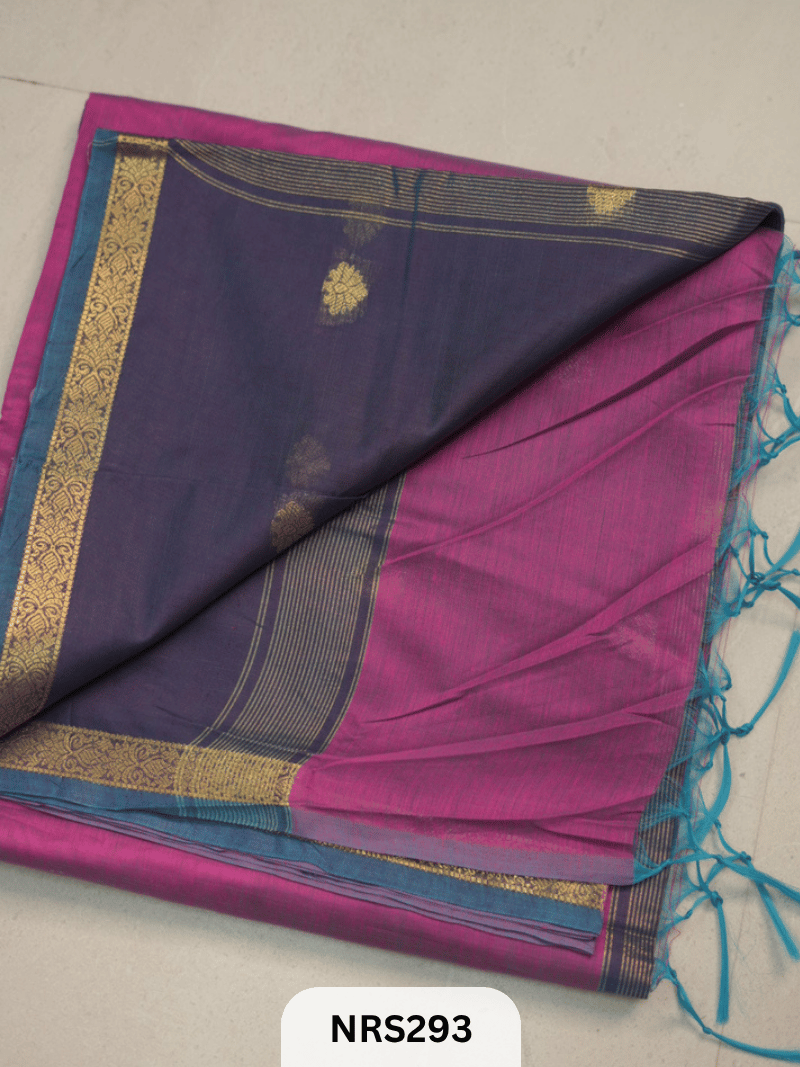 CHANDERI INSPIRED MAHESWARI SAREE