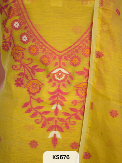 PURE JAMDHANI POWERLOOM SALWAR SUIT