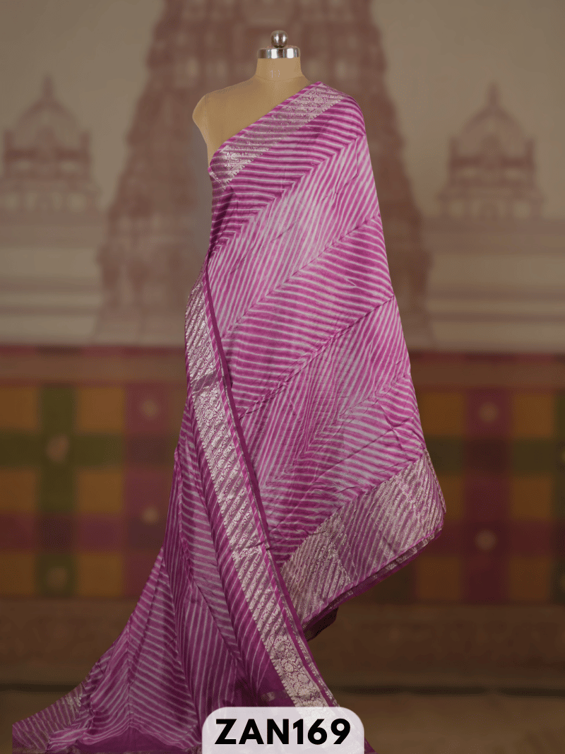 SHIBORI WITH KORA TUSSAR BANARASI SAREE