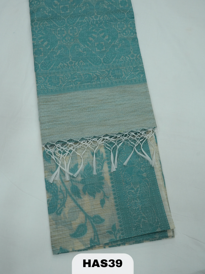 BANARAS COTTON JACQUARD SAREE