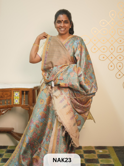 SEMI  PENKALAMKARI SAREE