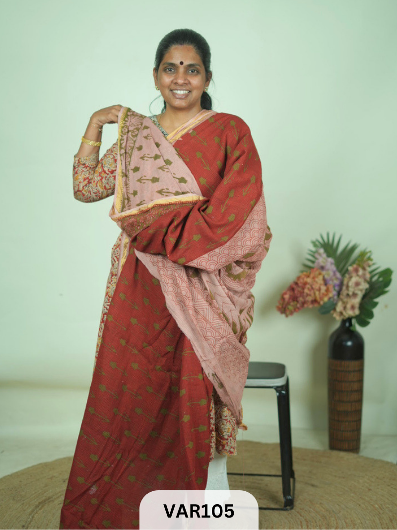 KALAMKARI KOTA SAREE