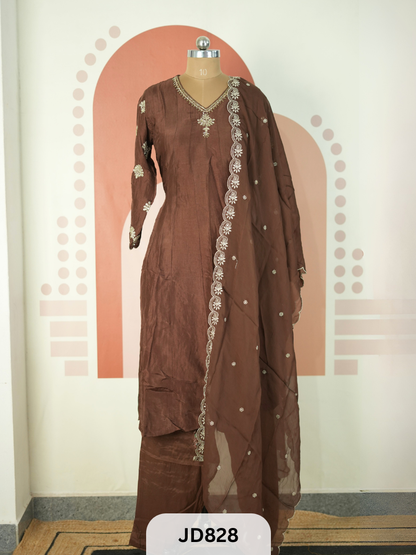 ORGANZA SILK SALWAR SET