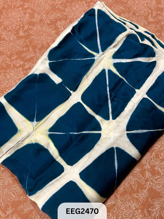 MODAL CLAMP TIE DYE RUNNING FABRIC - 1MTR