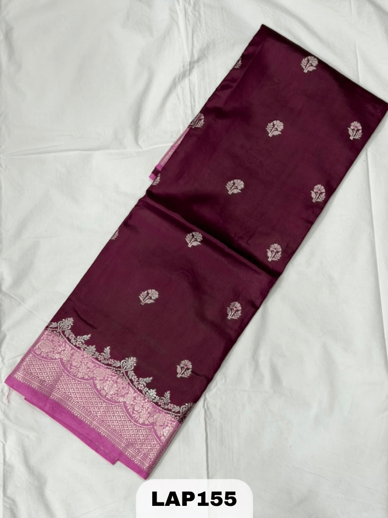 BANARAS KORA DUPION SILK SAREE