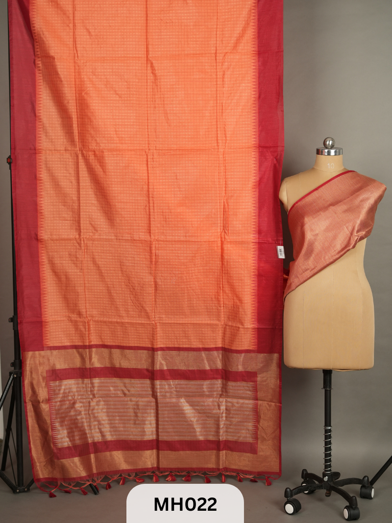 Semi Tussar Silk Saree