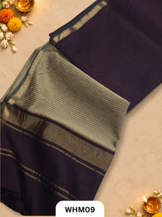 Maheshwari Handloom kosa pallu saree