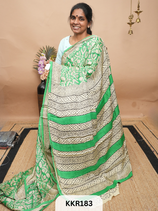 DABU KALAMKARI MODAL SILK