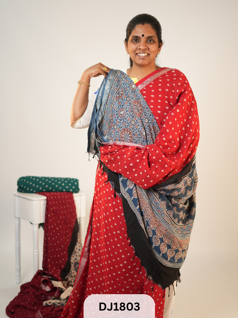 MANGALGIRI BANDHANI SAREE