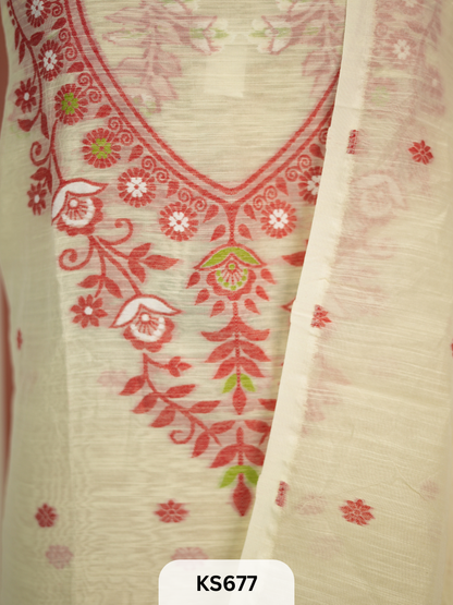 PURE JAMDHANI POWERLOOM SALWAR SUIT