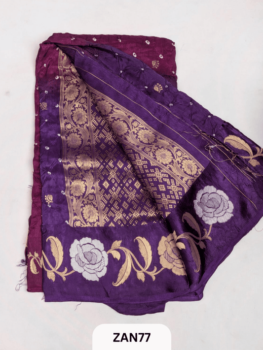 BANARASI WITH BANDHINI SAREE